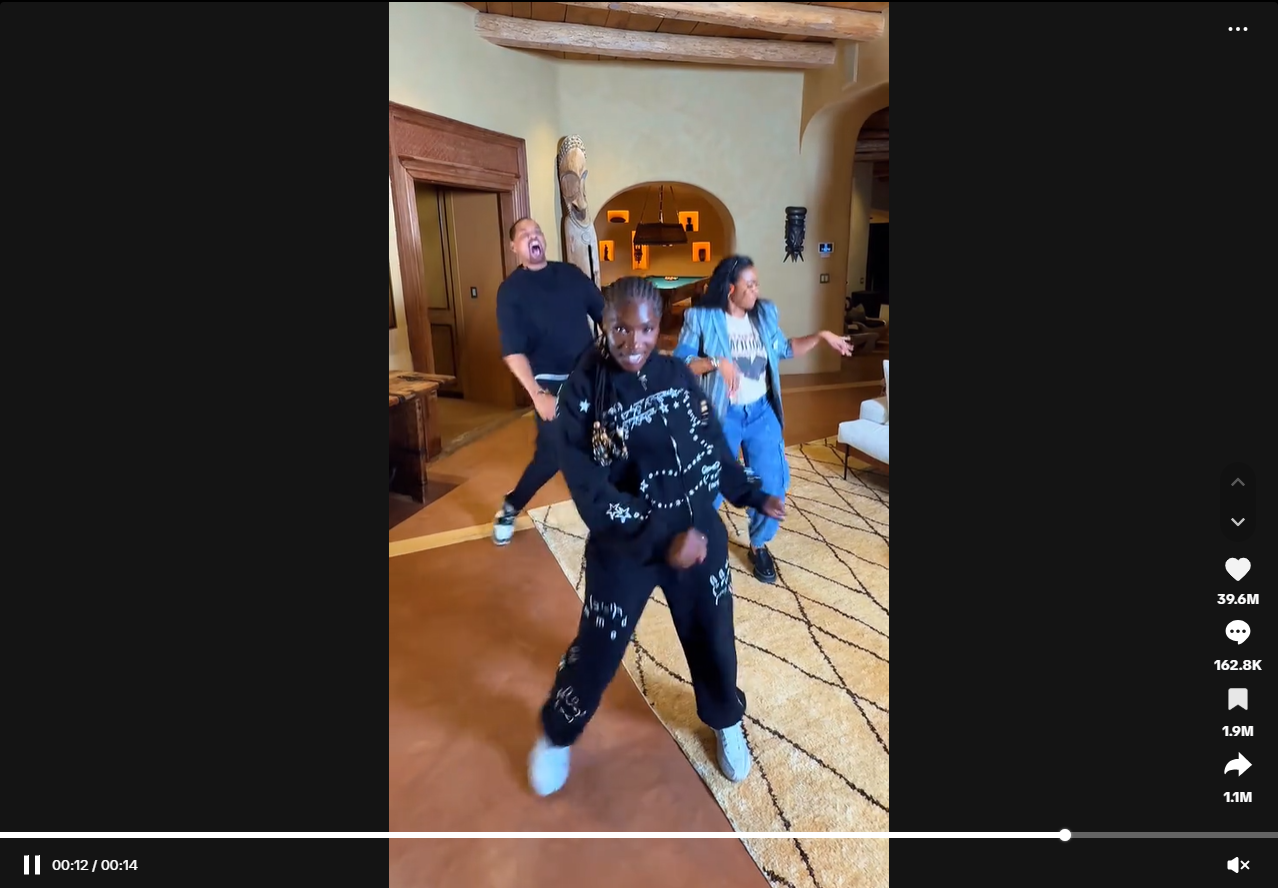 Funny TikTok dance or challenge moment