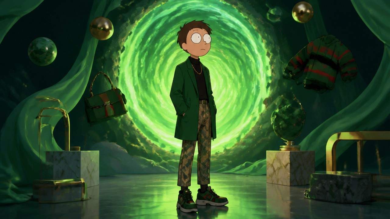 Gucci Morty Edit prompt result 2
