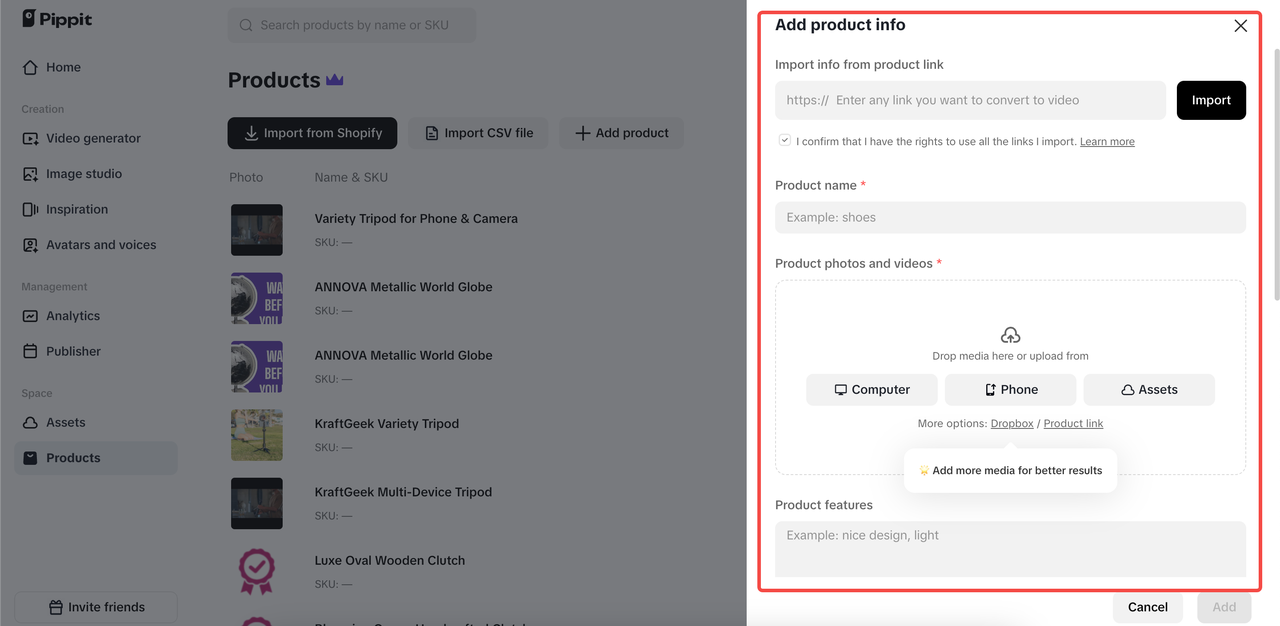 Seamless integration with Amazon