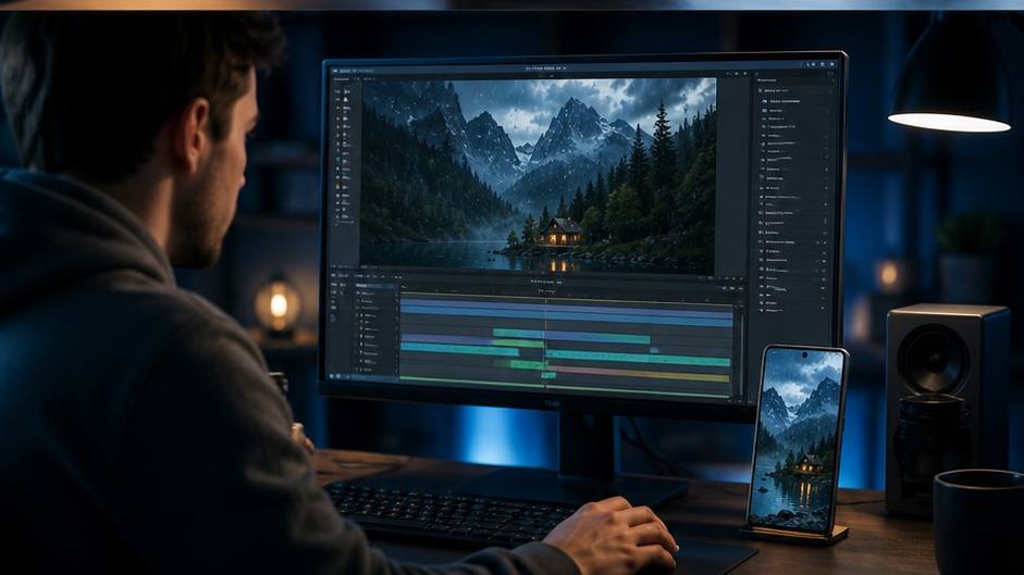 Samsung motion photo wallpaper editing workflow visual