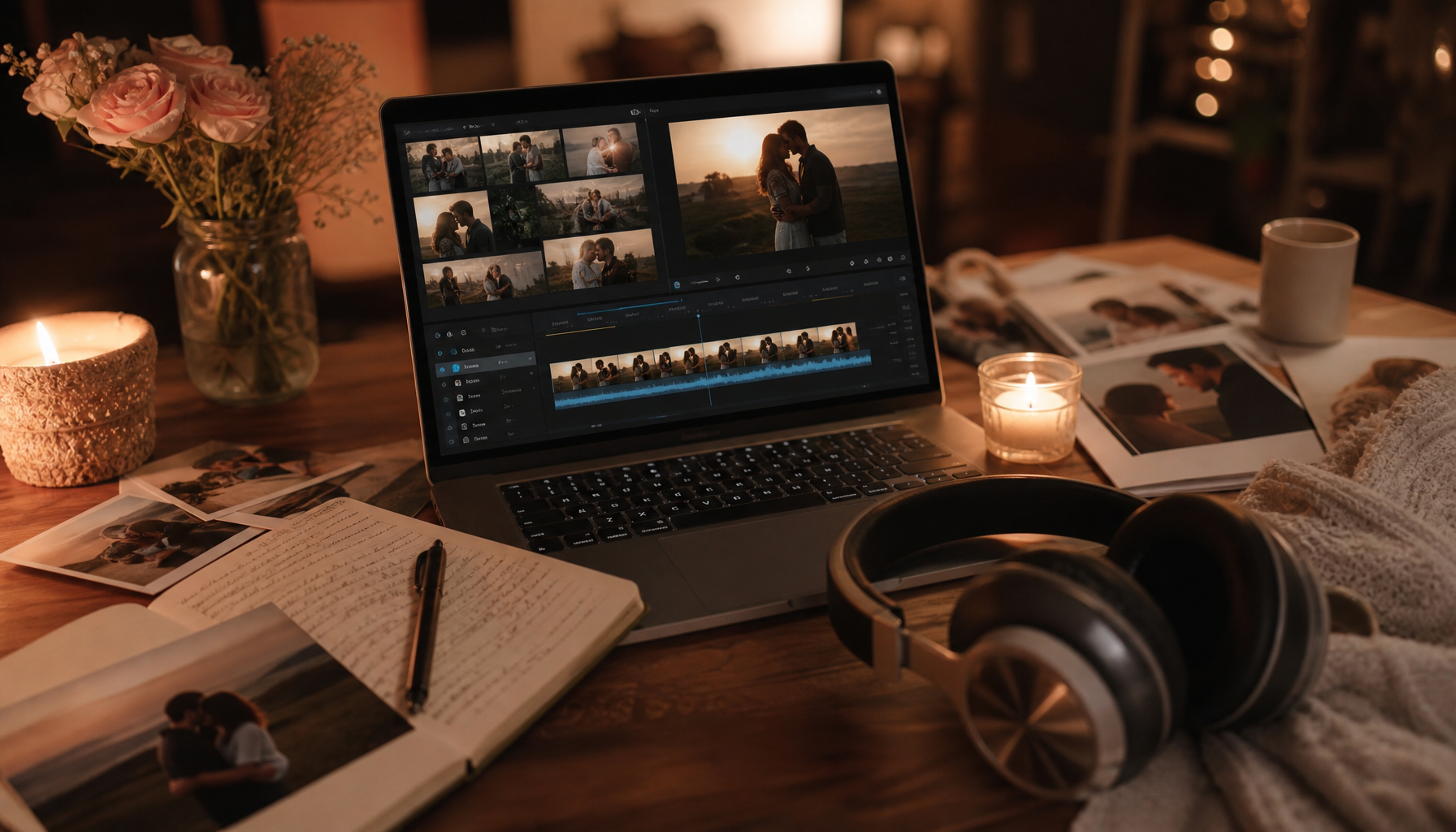 How to Create a Valentine’s Day Memory Video Montage with AI Video Editing Tools