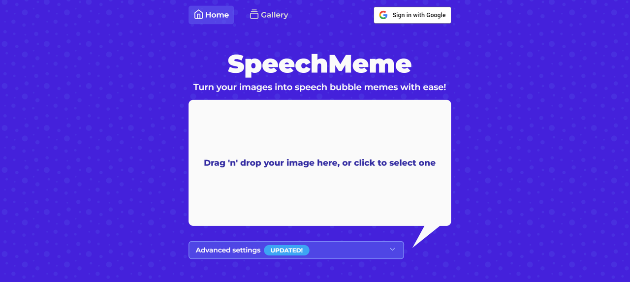 SpeechMeme主頁