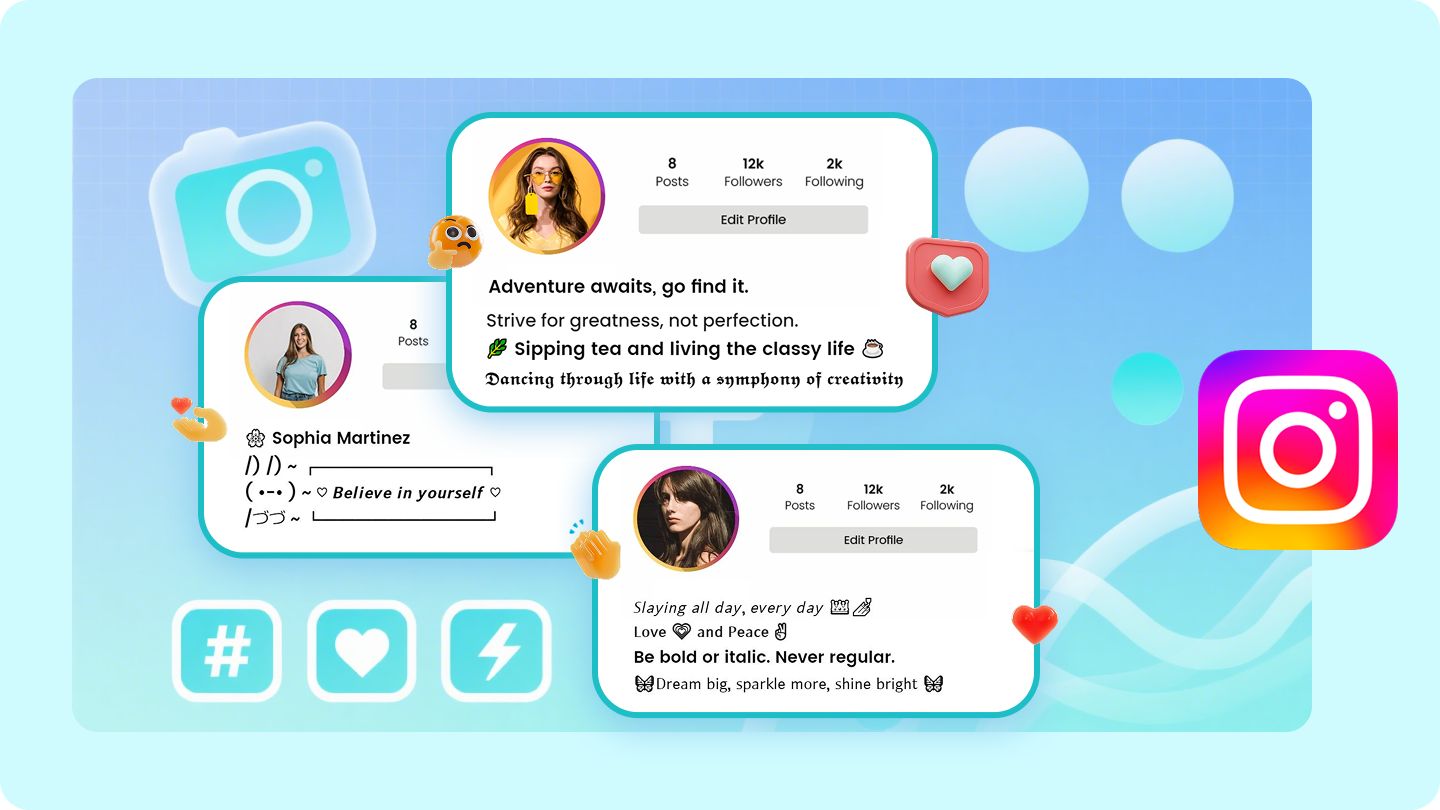 how to edit instagram bio