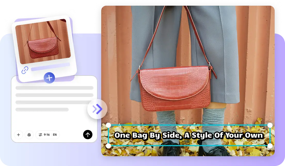 Paste product links for instant script creation