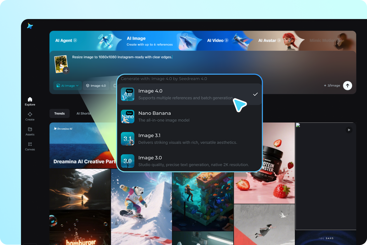Cómo redimensionar una imagen en IA