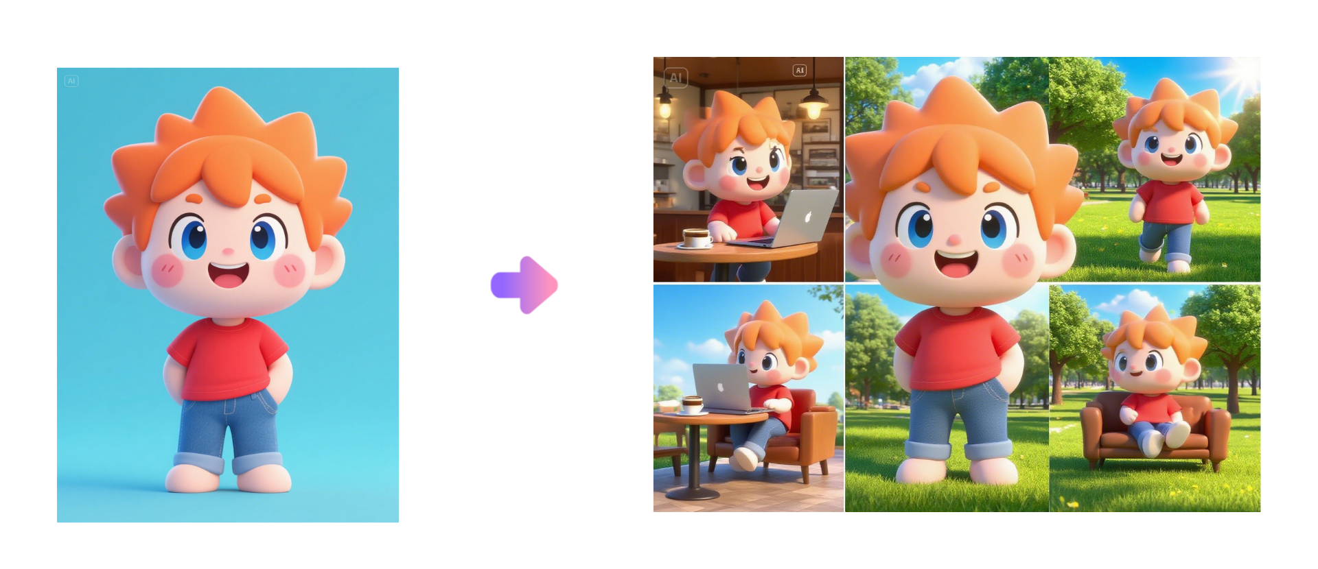 Character consistency triumph