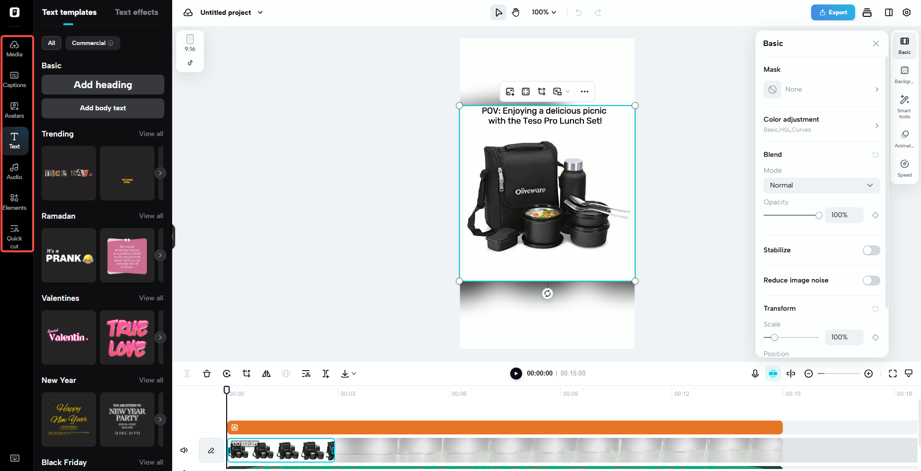Easy subtitle editing