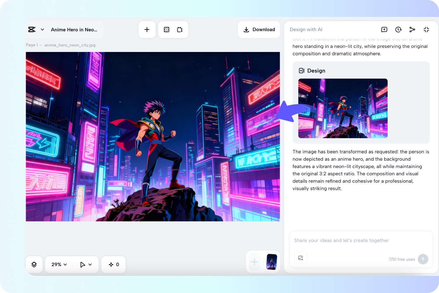 generate your anime art