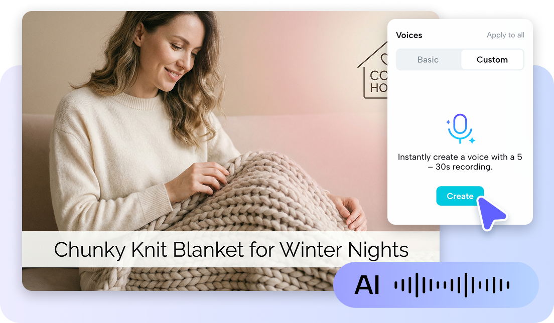 Record your own voice