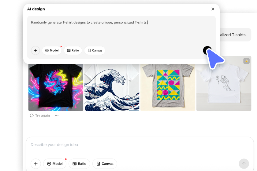 Customize your T-shirt design