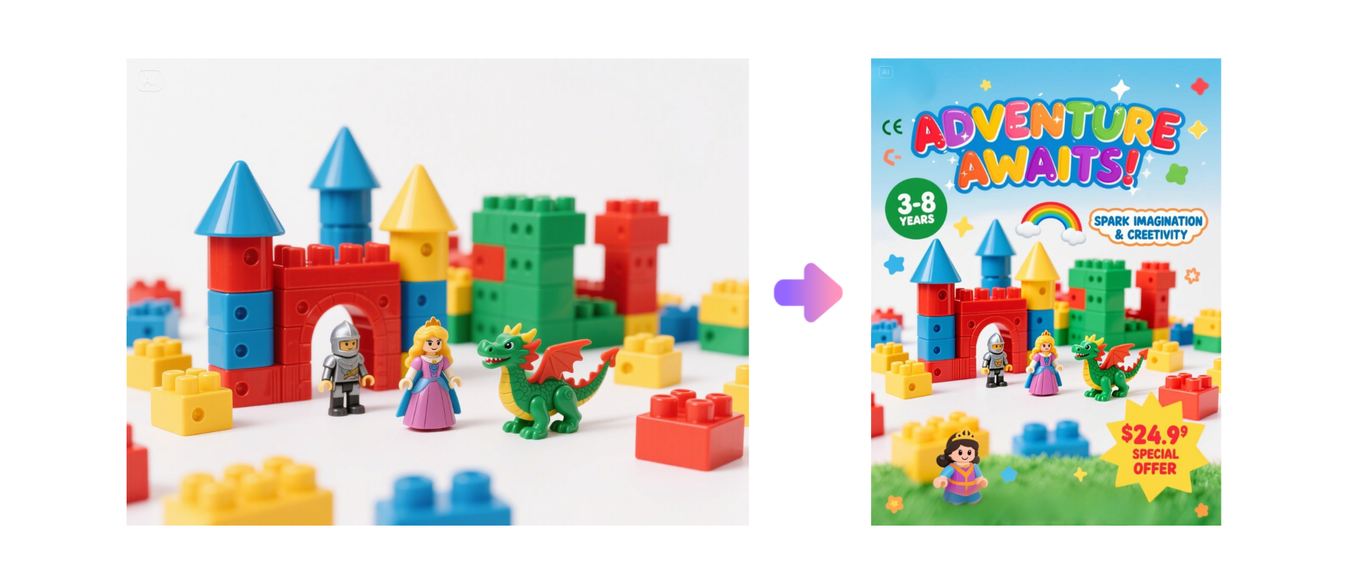 commercial poster toy