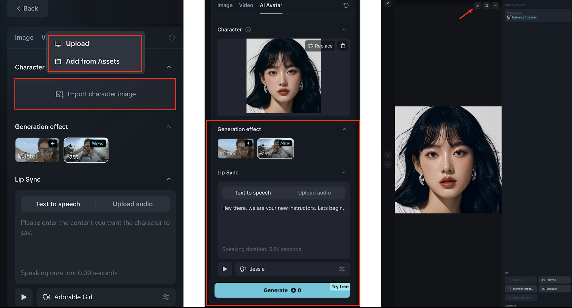 Dreamina AI Avatar App
