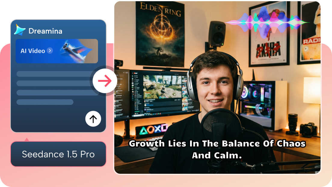 genera videos completos con capas de audio sincronizadas