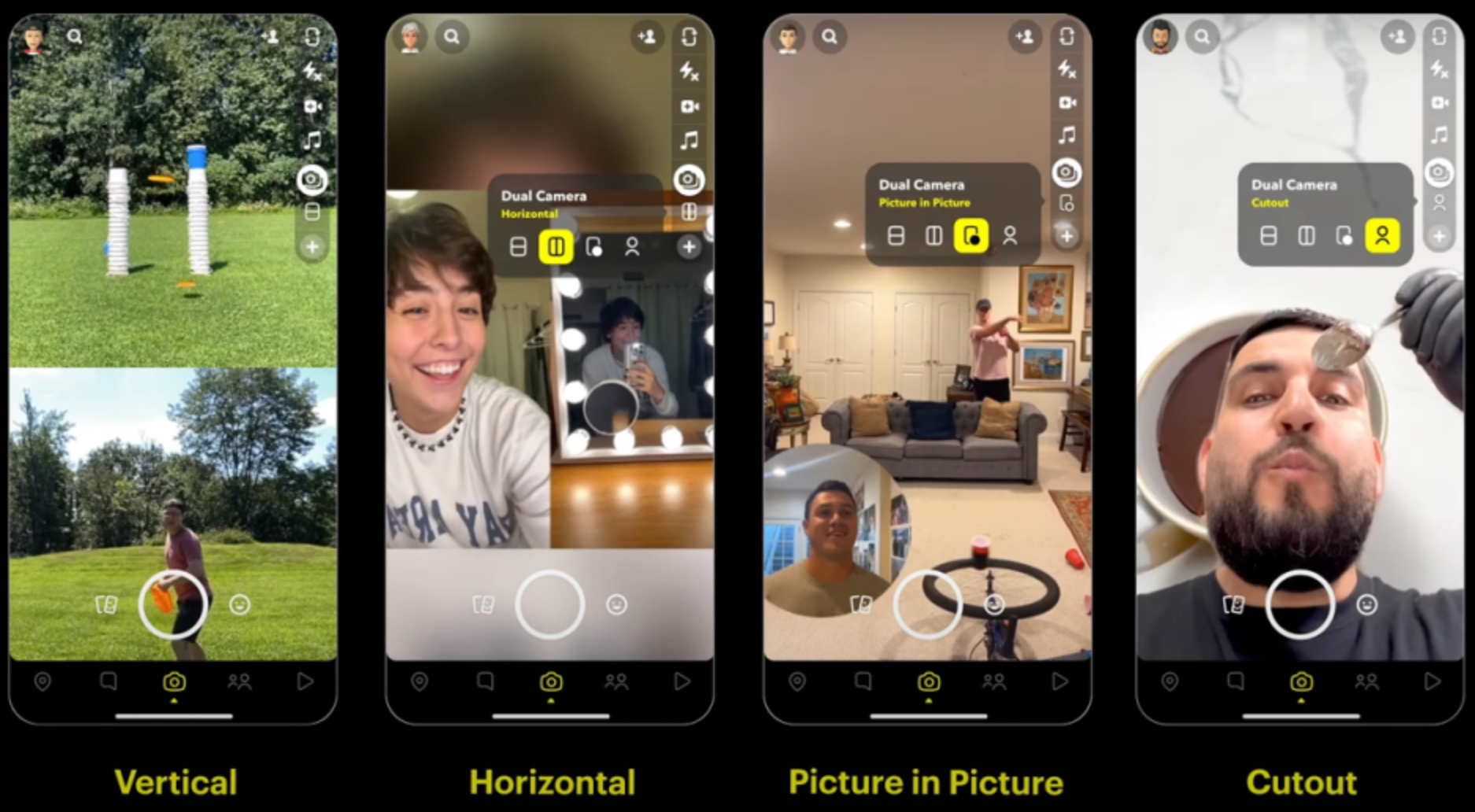 Інтерфейс Snapchat - кращий редактор фотографій Snapchat