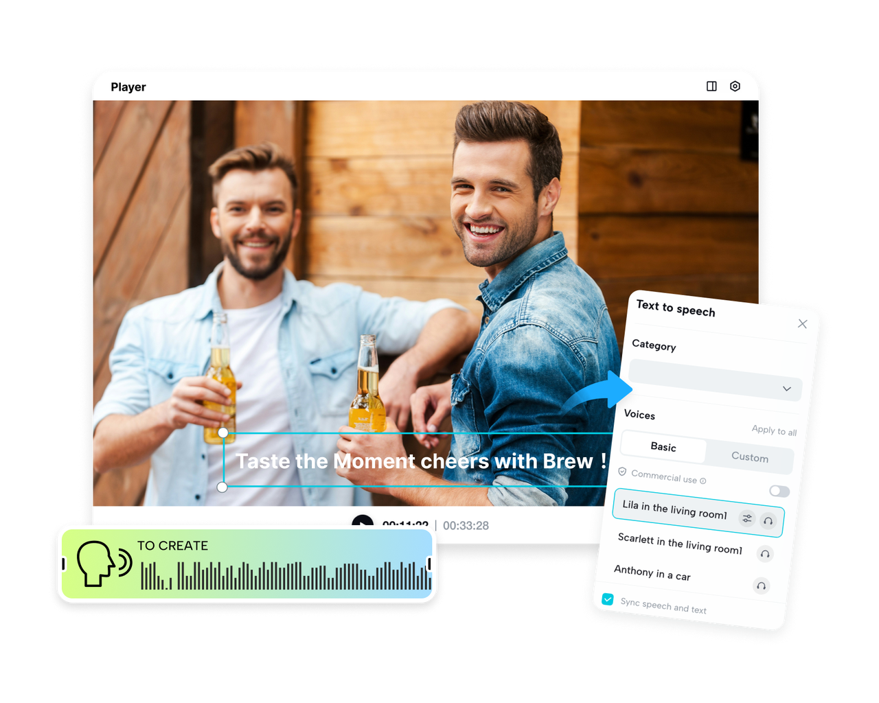 Generator Teks ke Ucapan AI Online