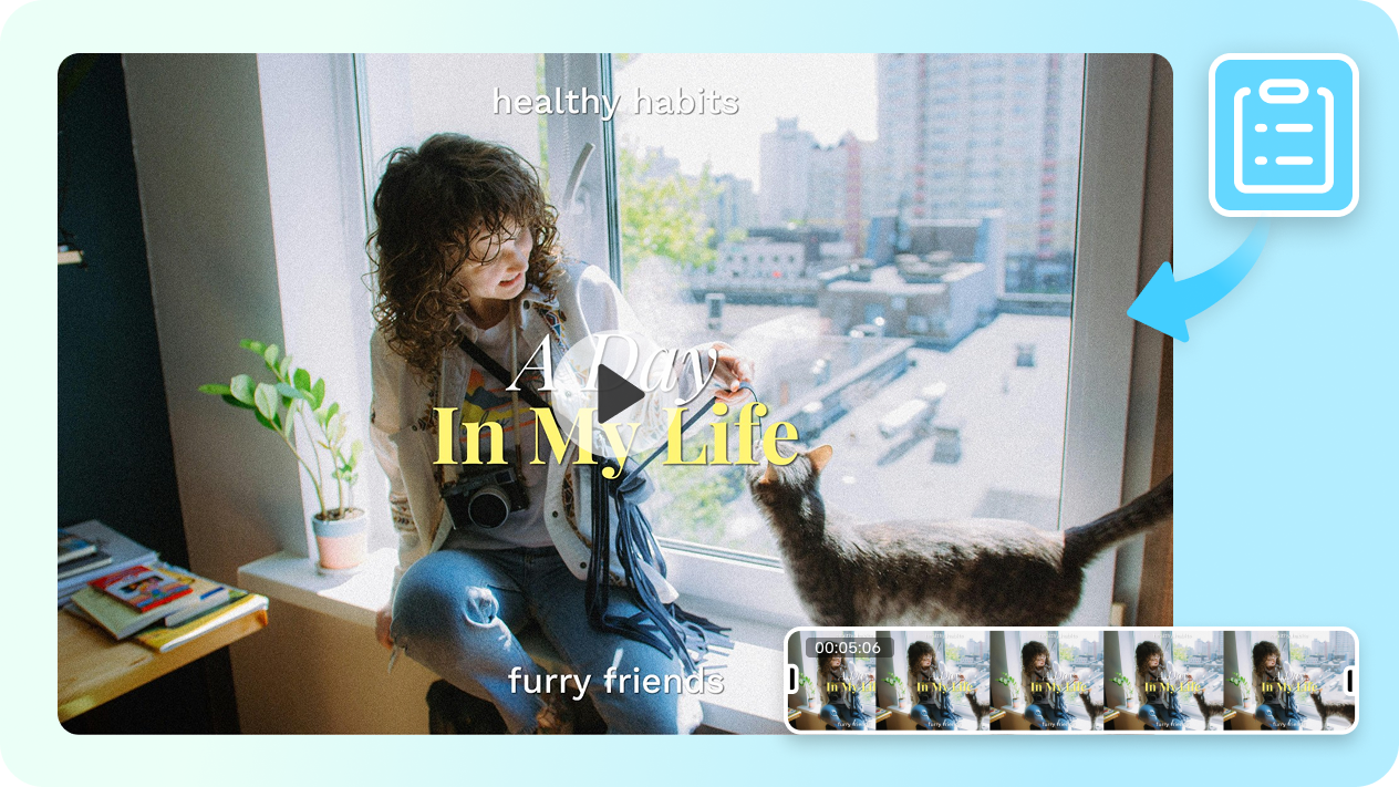 AI video generator in Pippit for meditation videos