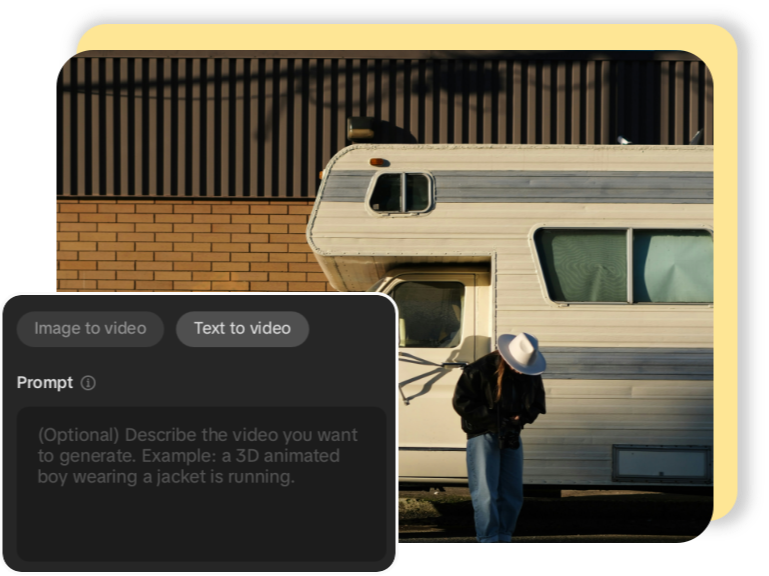 텍스트 기반 및 이미지 안내 비디오 생성