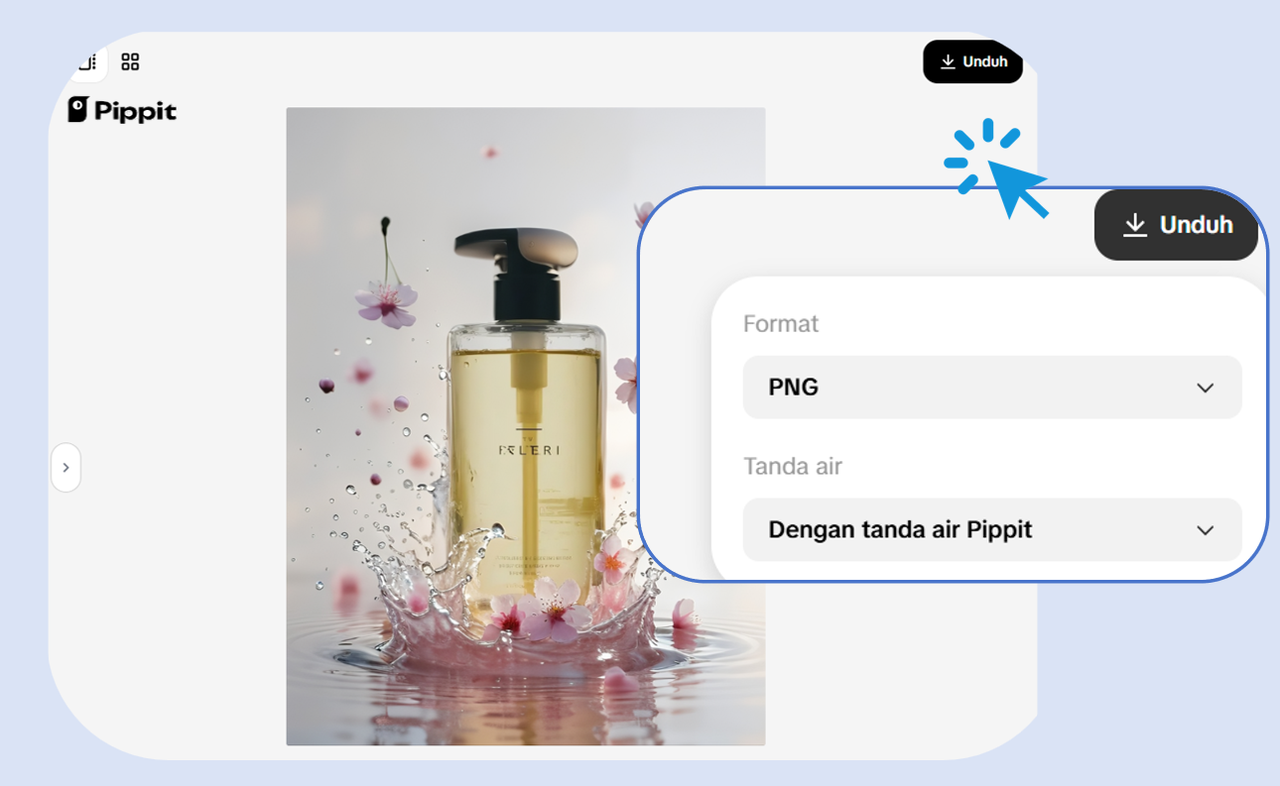 Simpan dan Bagikan ke Berbagai Platform