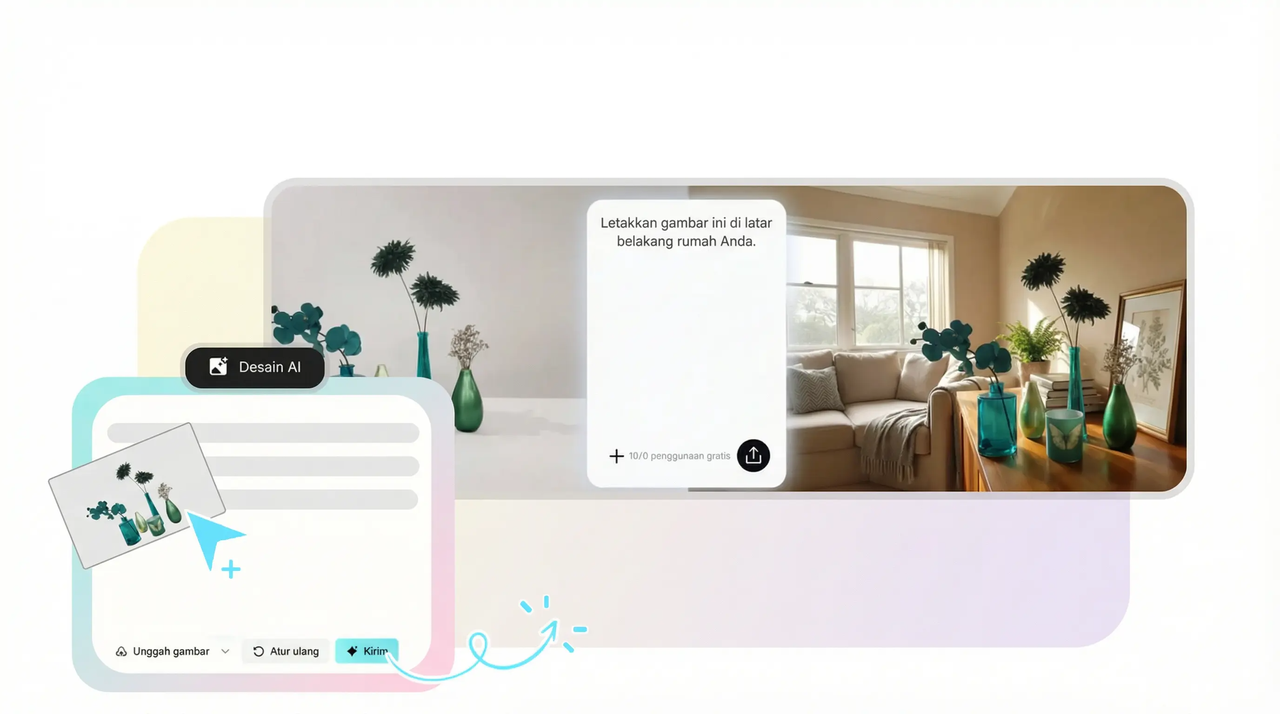 Buat diagram adegan nyata dengan desain AI CapCut
