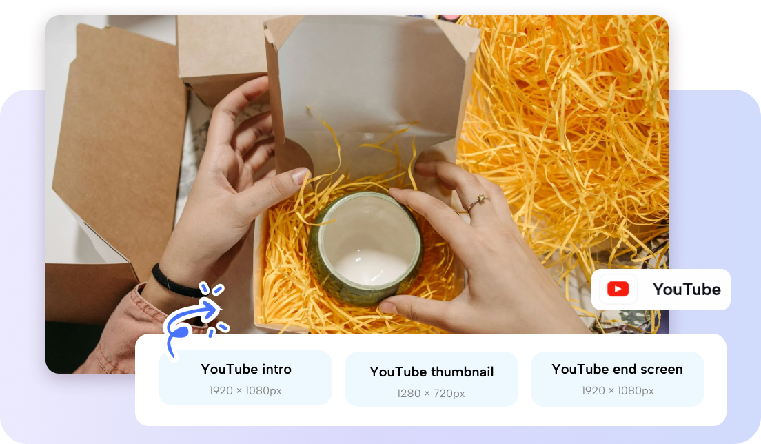 ปรับแต่งขนาดอินโทร YouTube ให้เหมาะสม