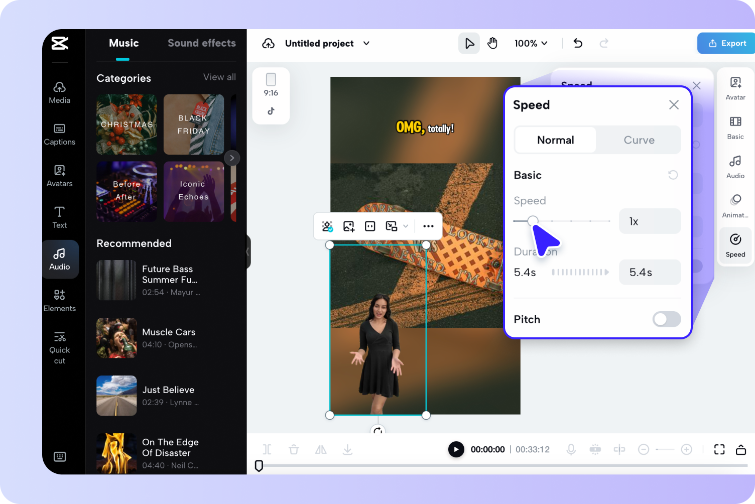 Customize promotional video according to your style