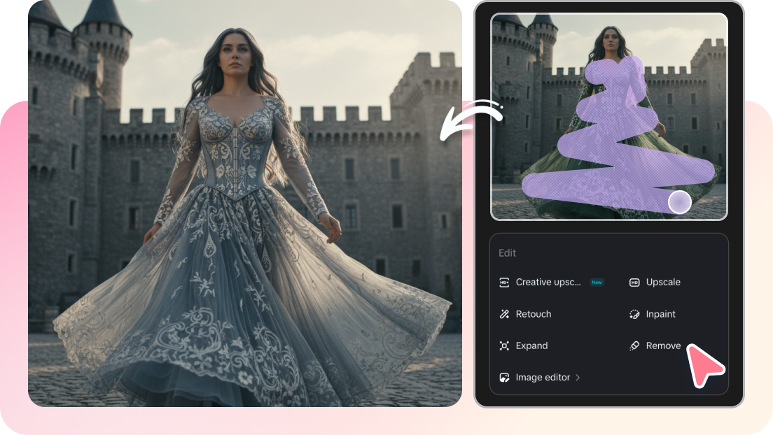  Kledingdetails bewerken met AI-tools