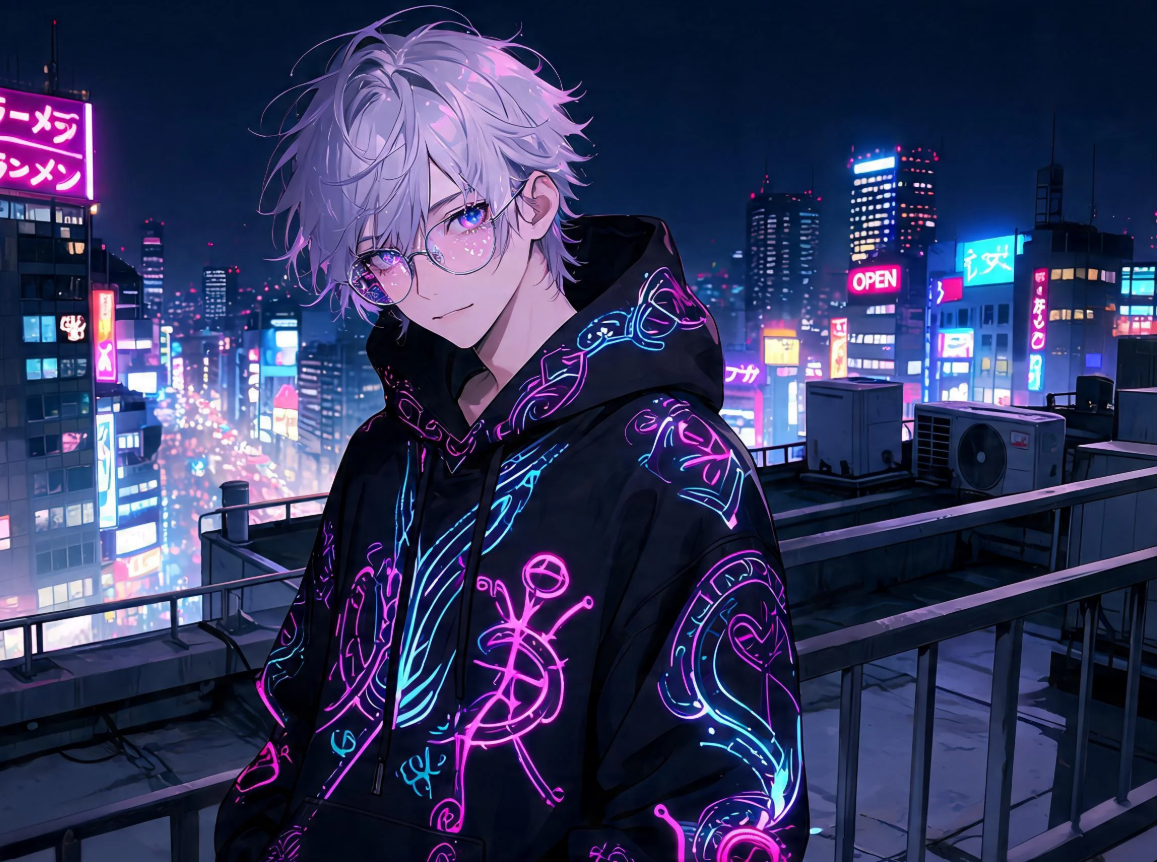 Invite pour un assistant d'anime de streetwear urbain