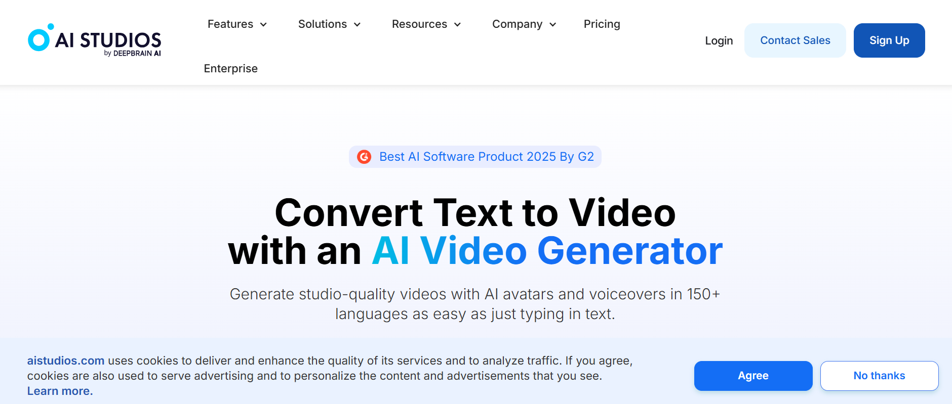 DeepBrain influencer generator tool