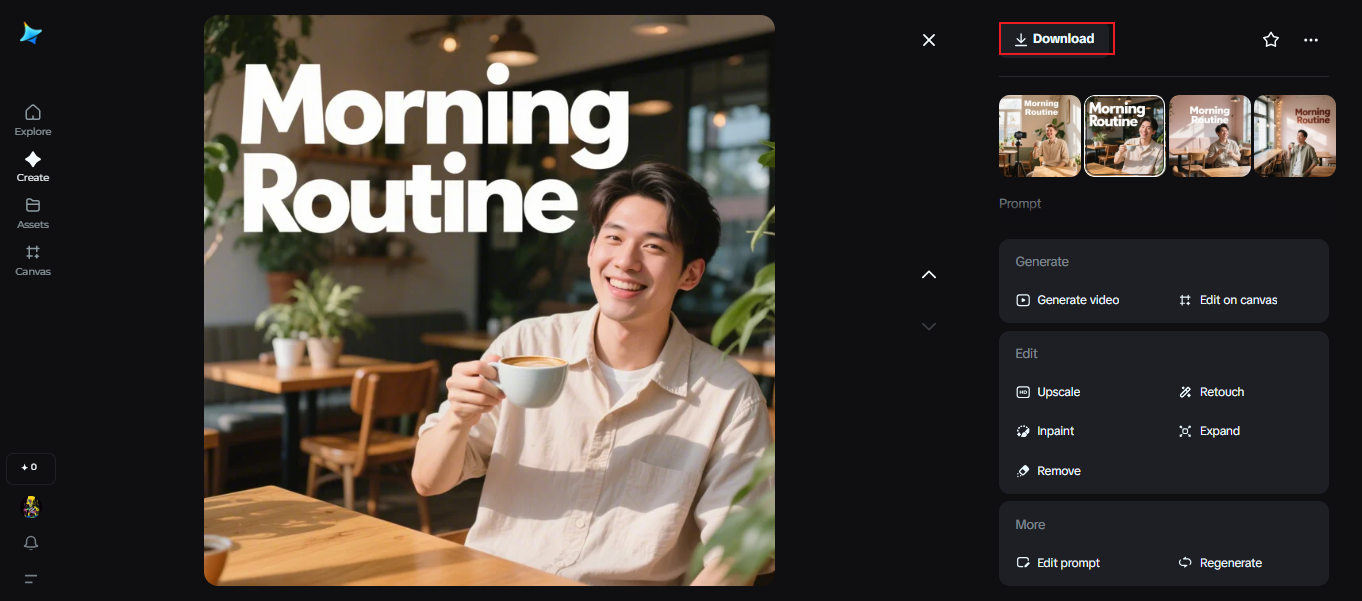 vlog thumbnail creation