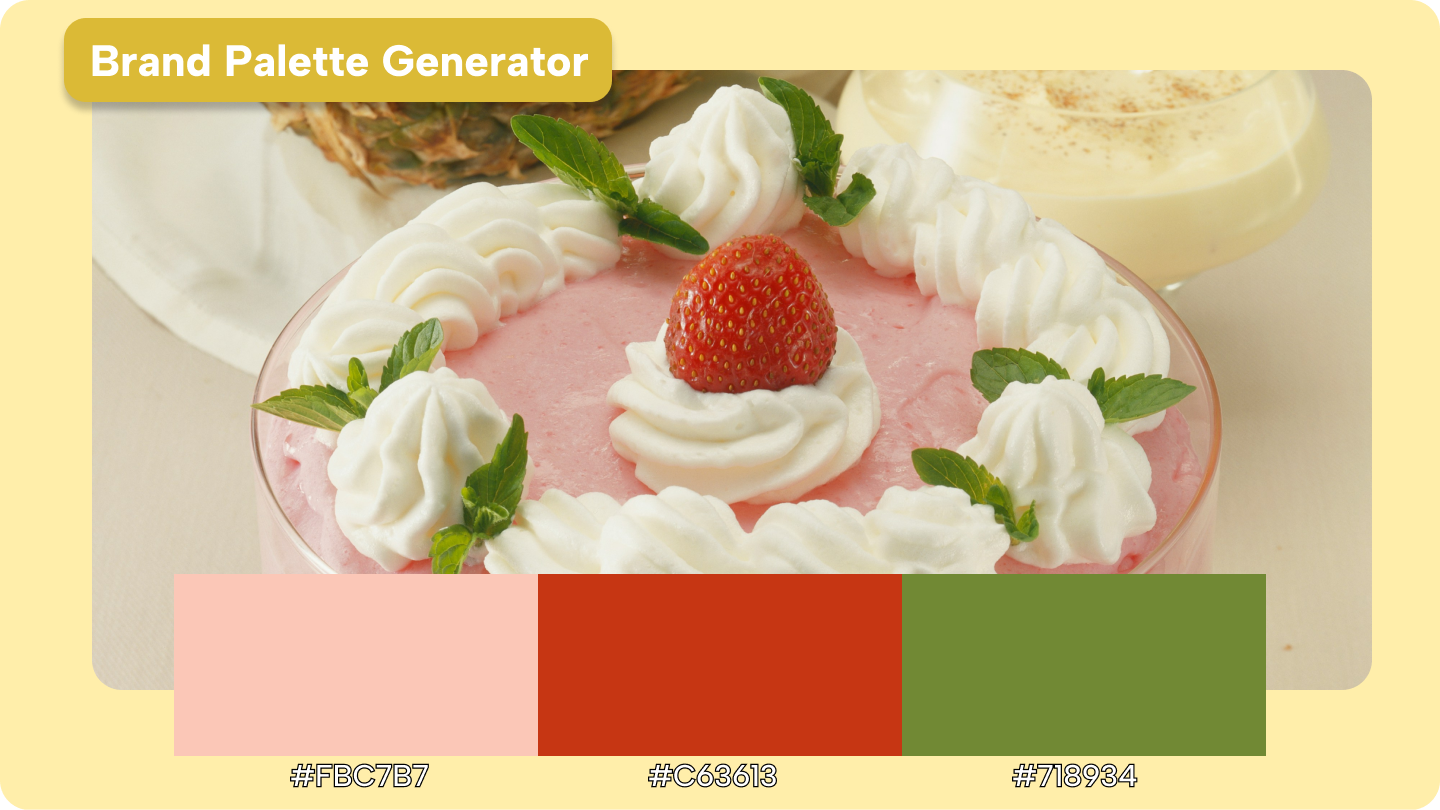 varumärke palett generator