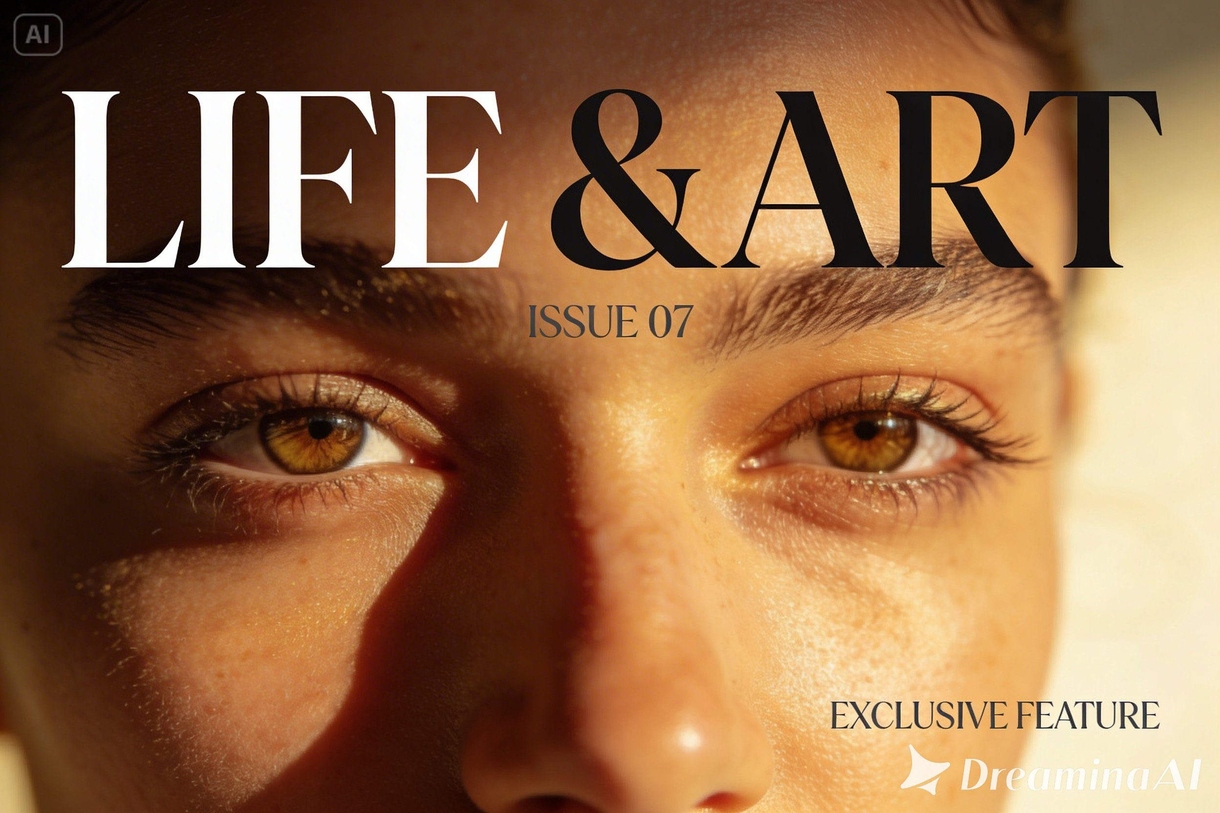 The big, face close-up