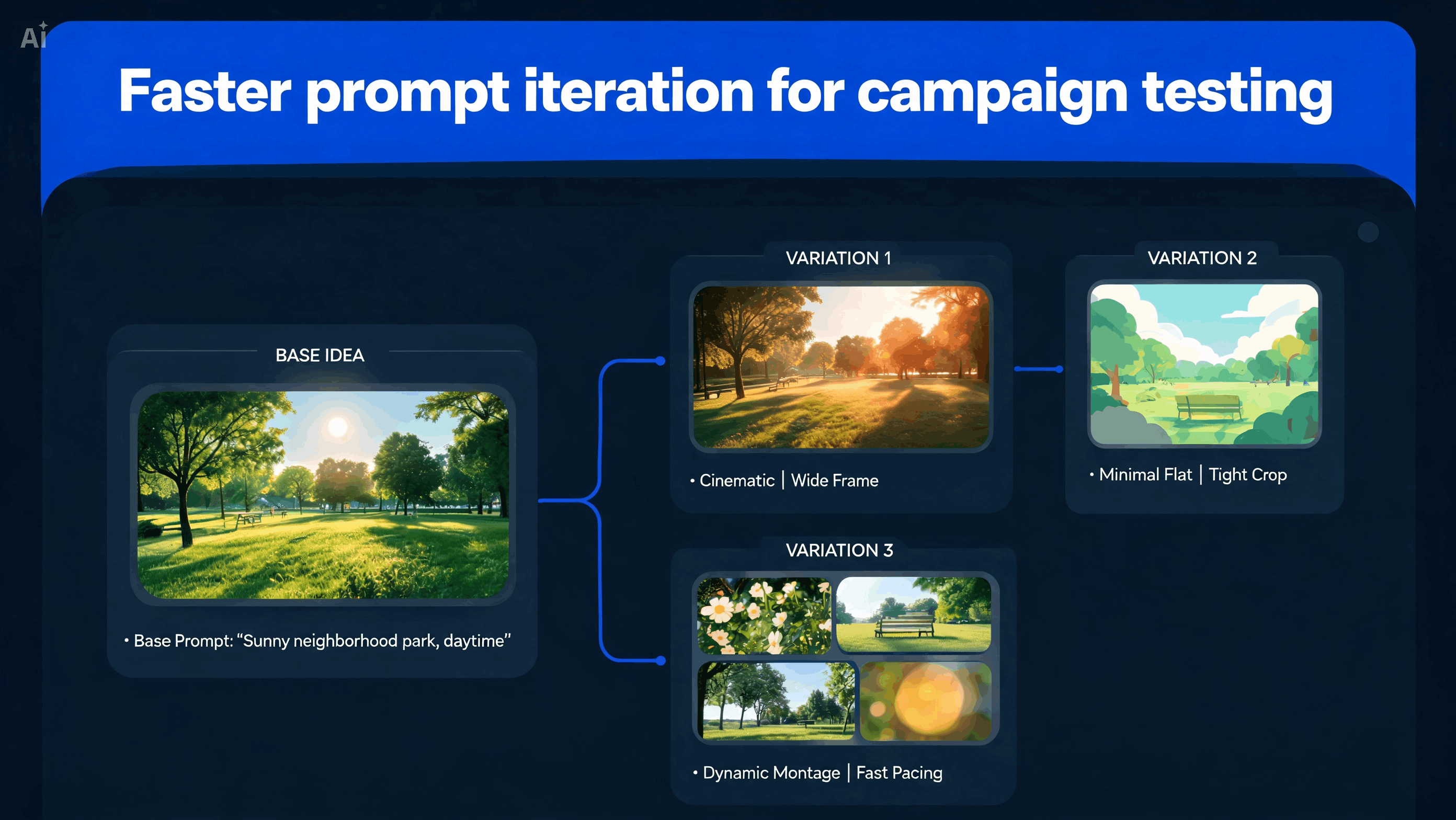 Faster prompt iteration for campaign testing