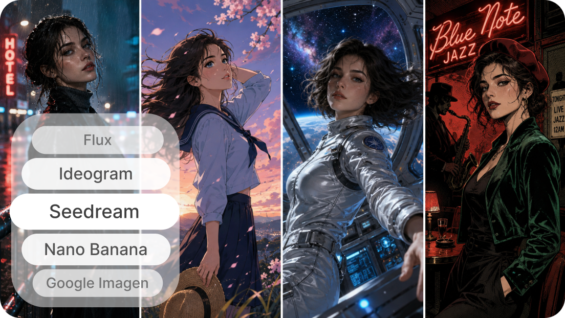 Generate images across a dozen AI models