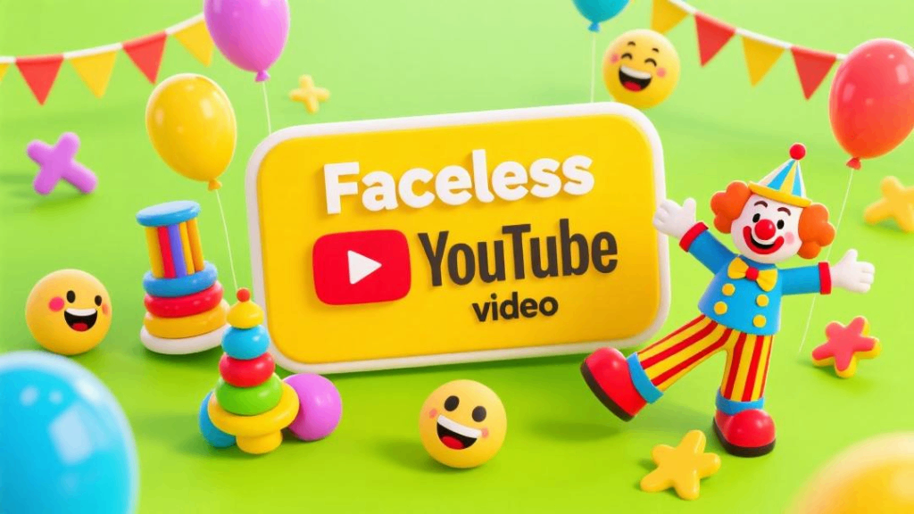 Faceless YouTube video