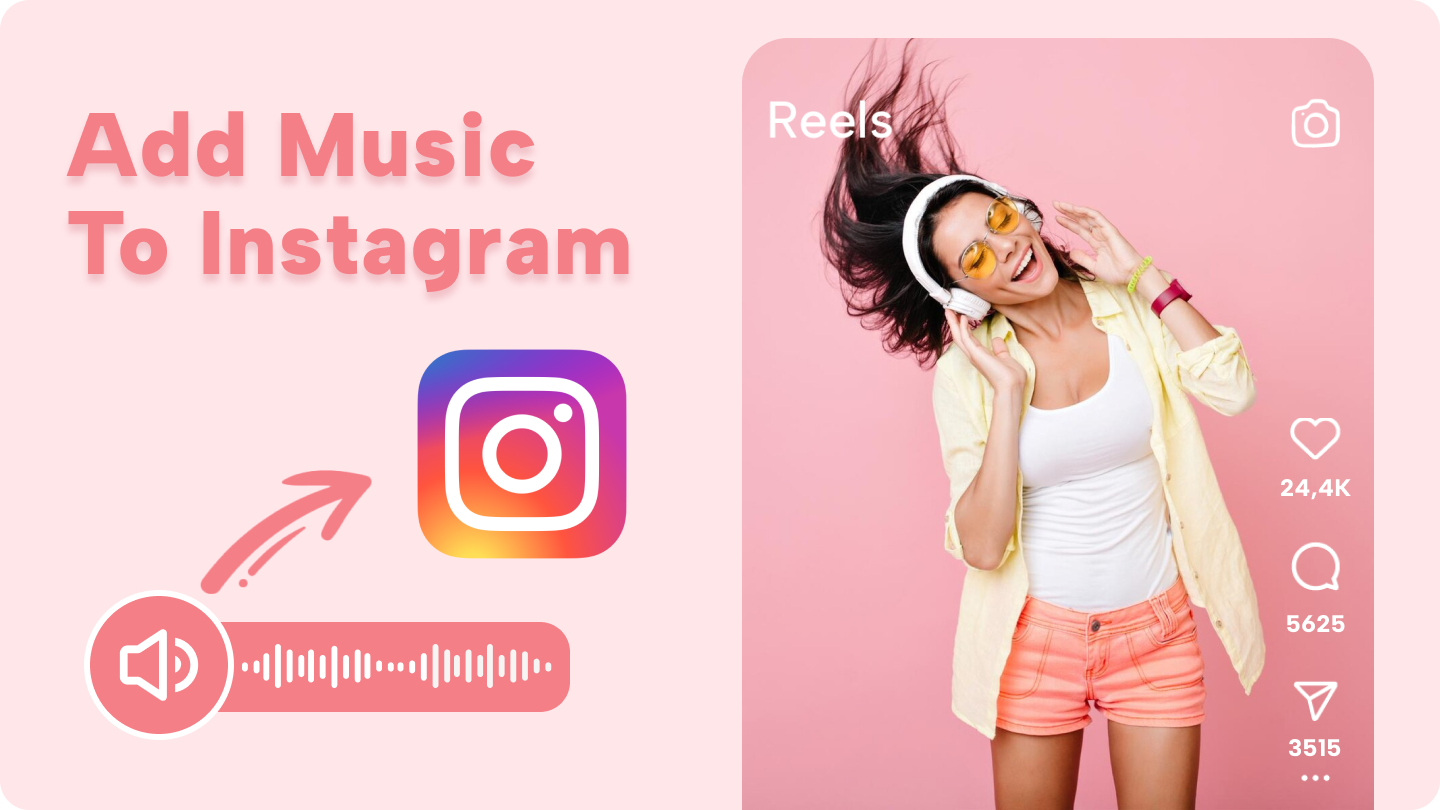 how to add music to ig Reel