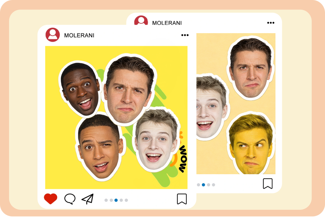 Perfil de redes sociales y diseño de contenido