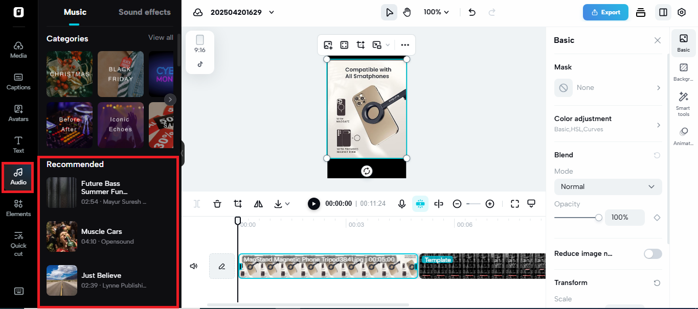 Pre-cleared sound assets for legal-safe video generation