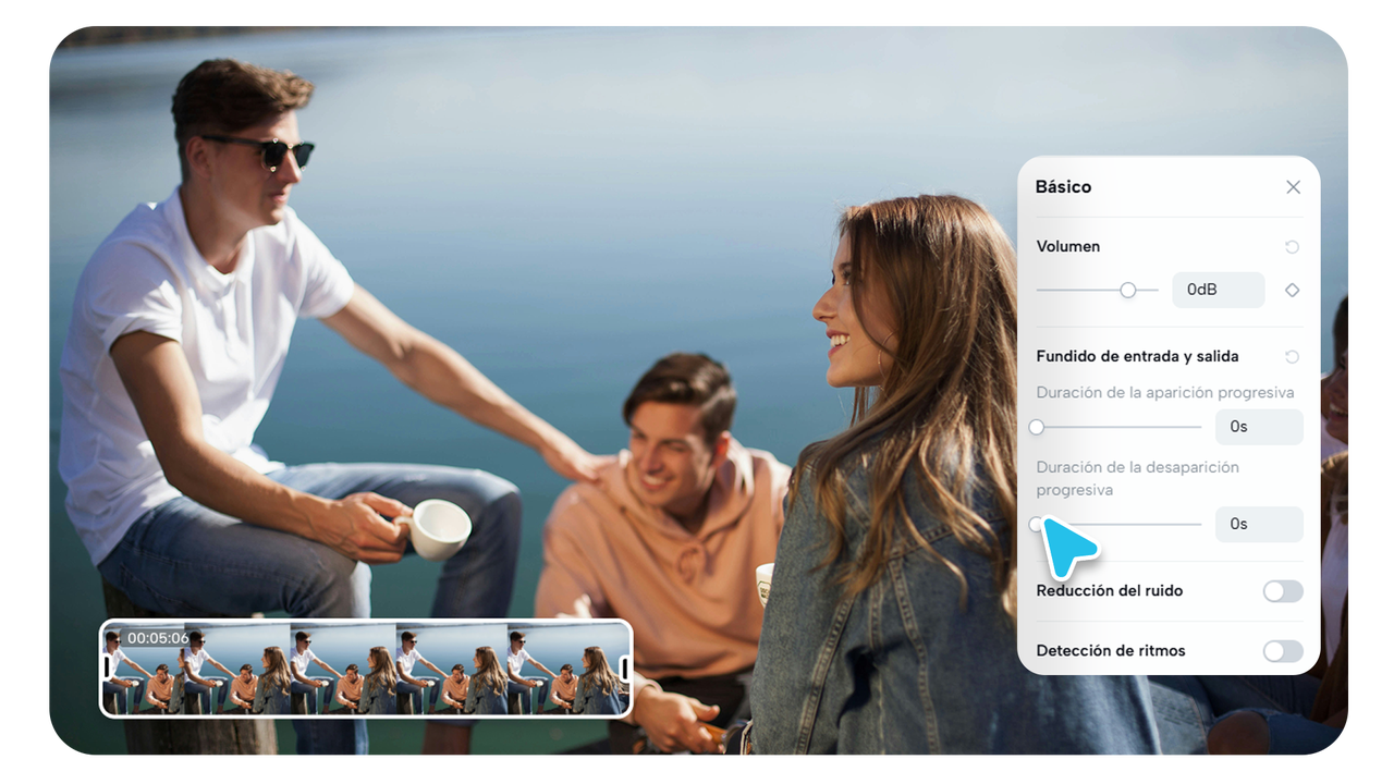 Mejoras de video y audio para una exportación optimizada