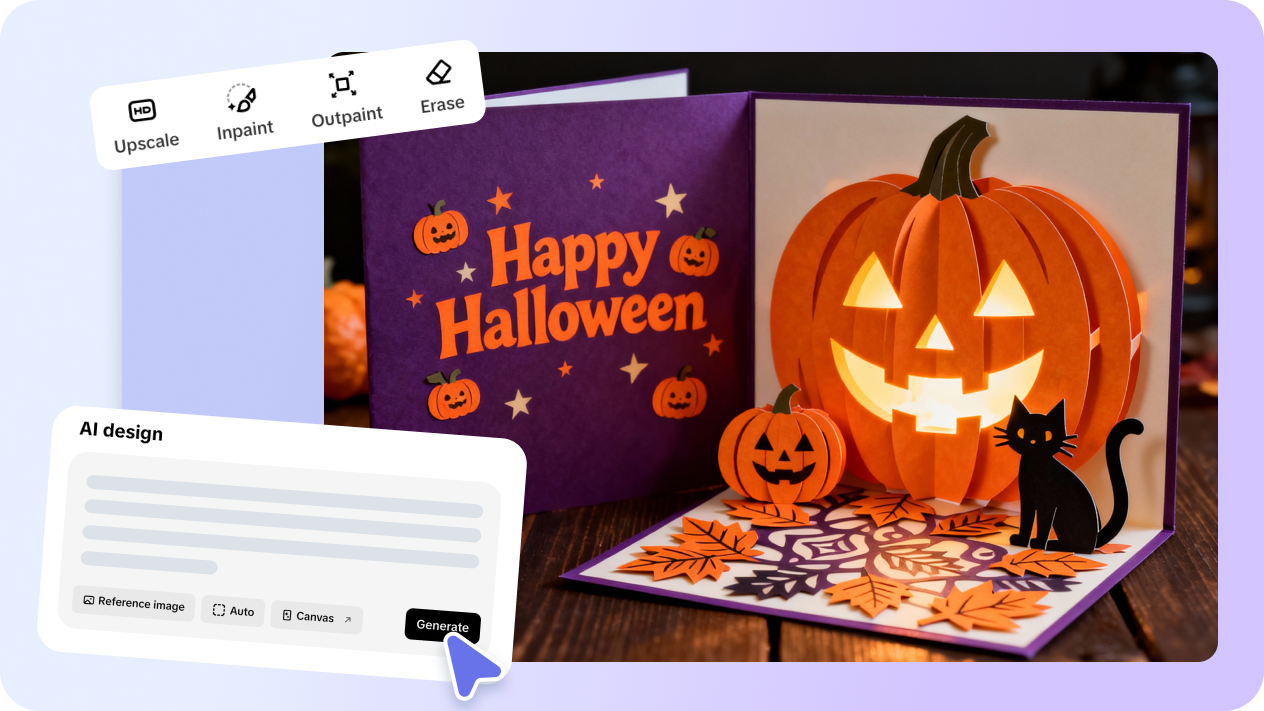 Create a card with prompt