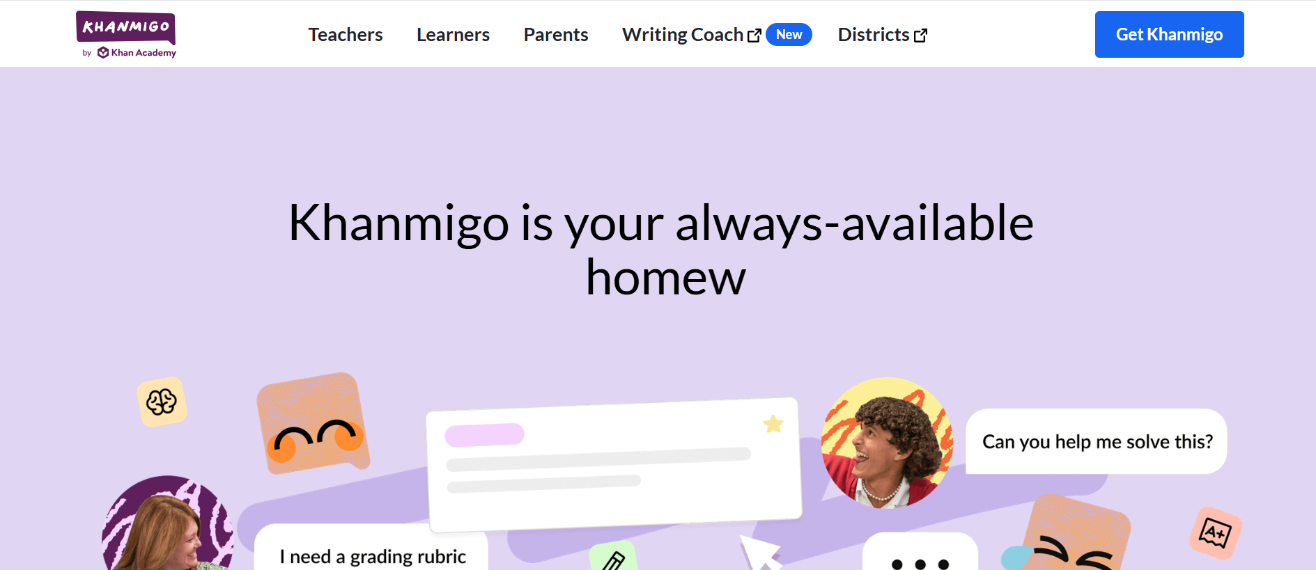 Khanmigo AI tutor