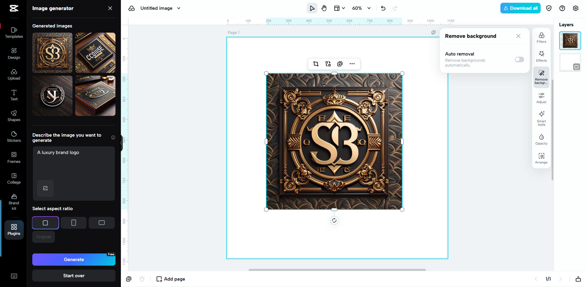 Erstellen Sie beeindruckende Logos mit dem besten Luxus-Logo-Generator für  E-Commerce, image size:1924x941