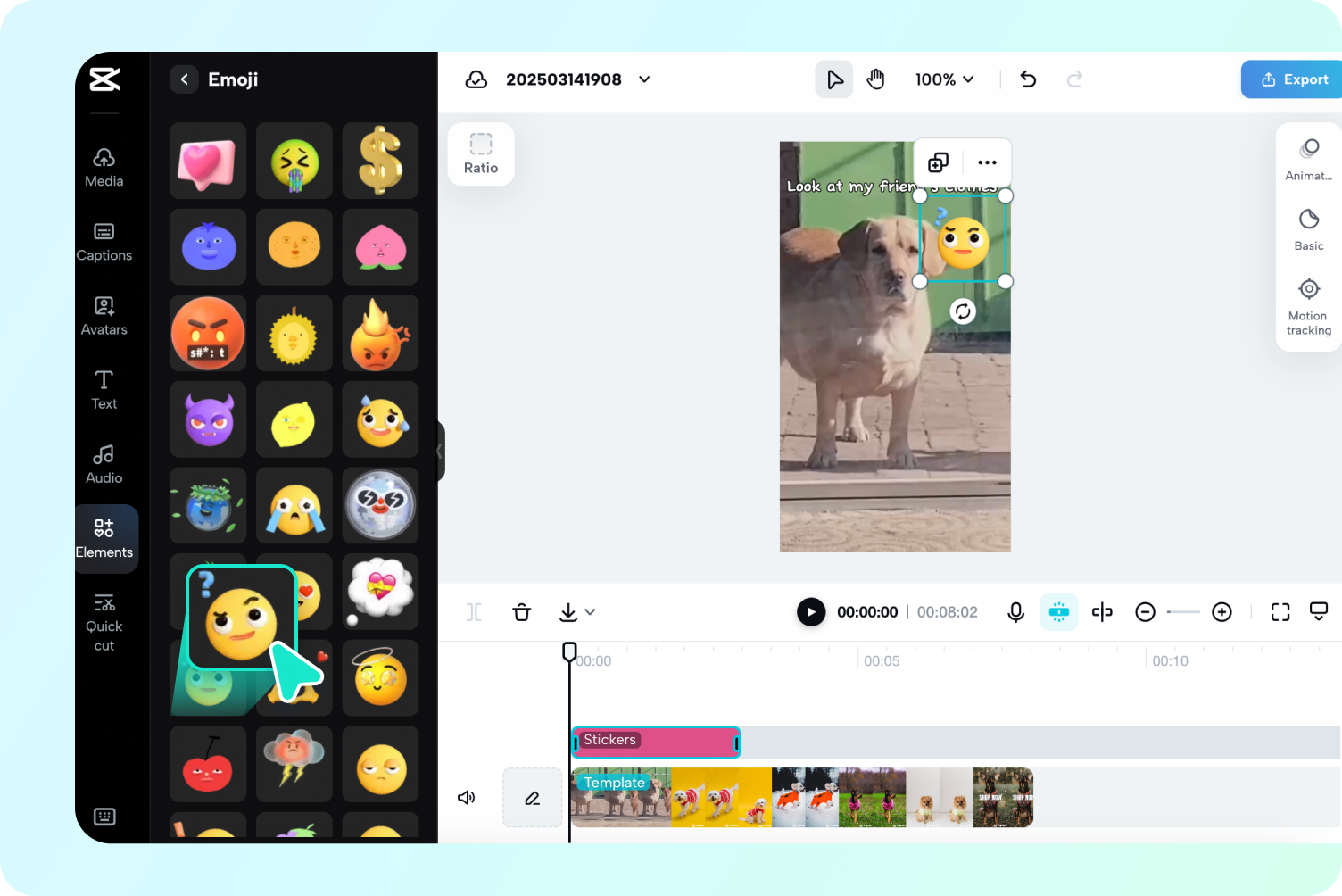 تعديل القالب وإضافة الانتقالات