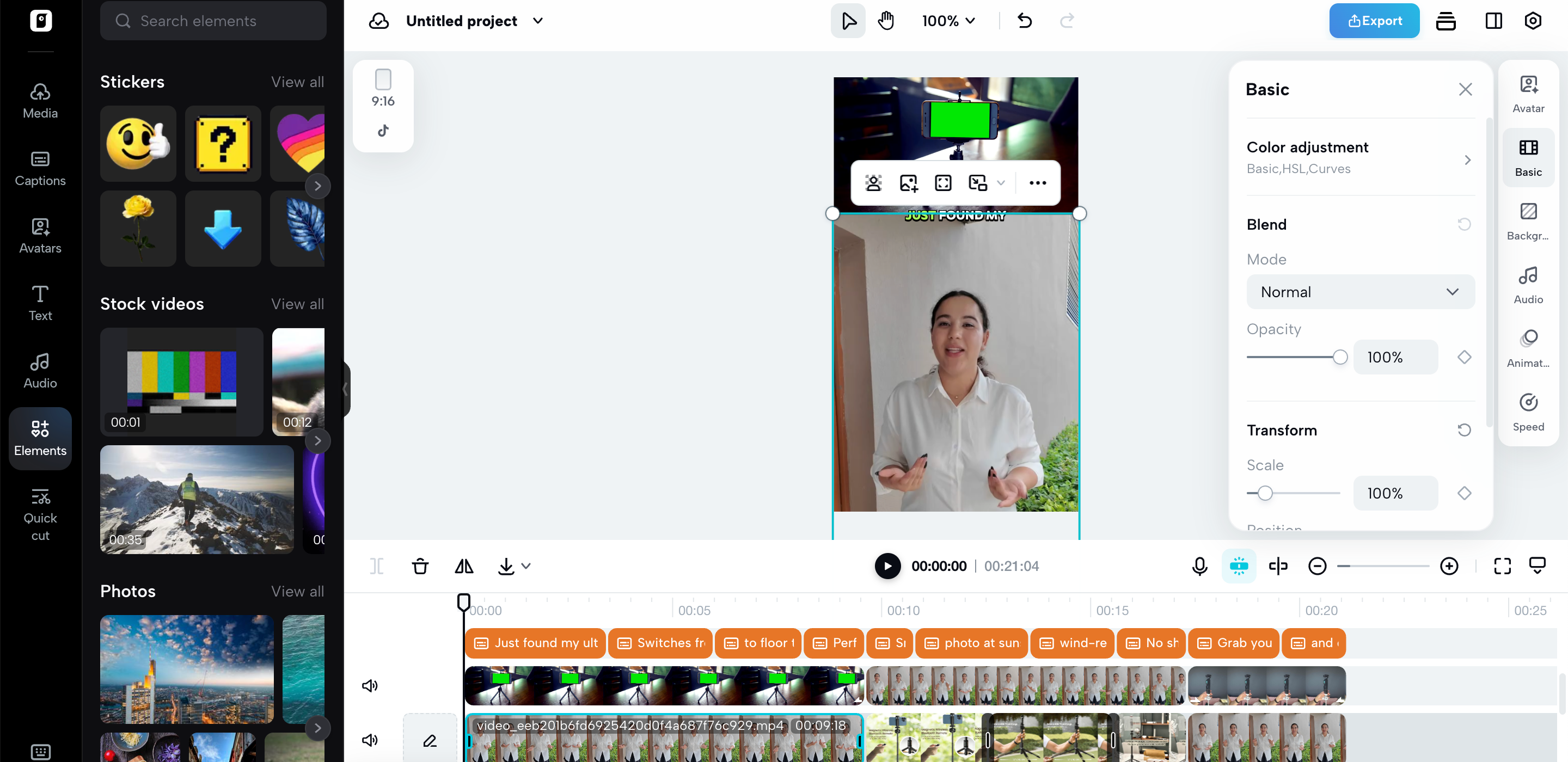Mga advanced na opsyon sa pag-edit