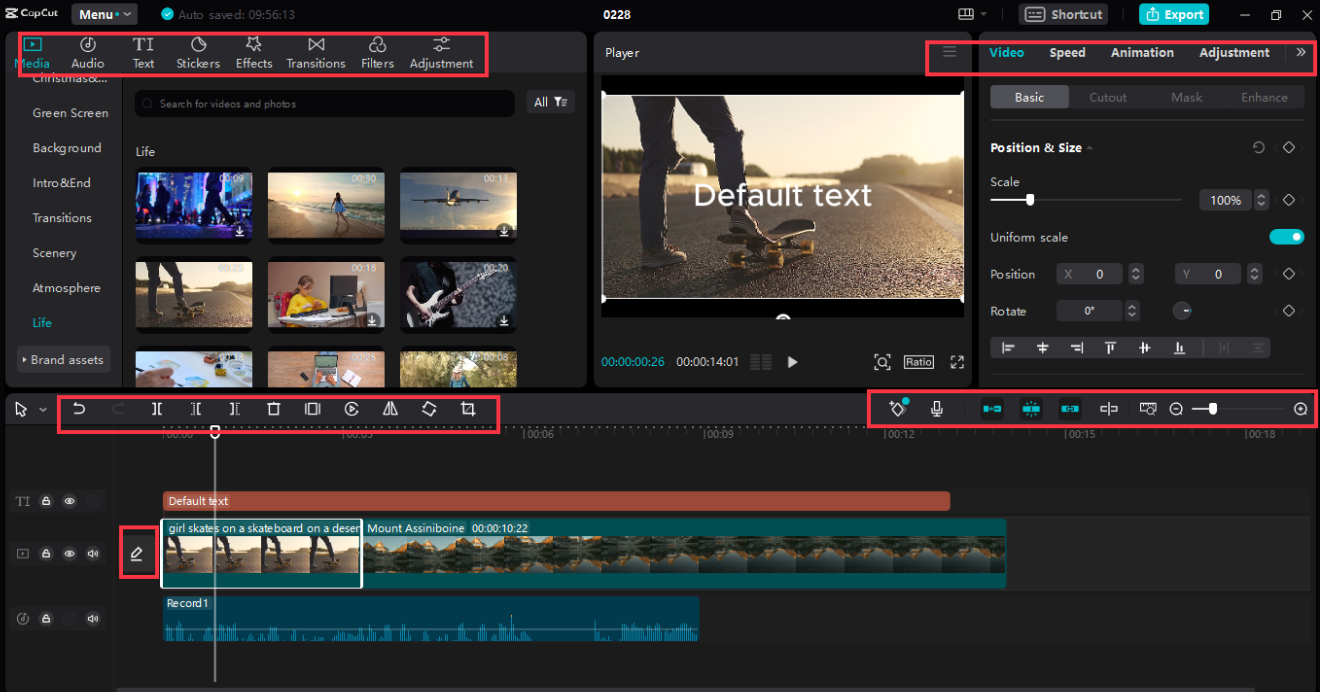 Create a video