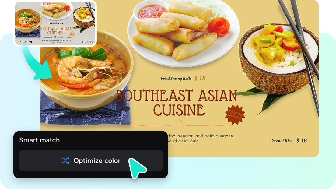 Smart color optimization