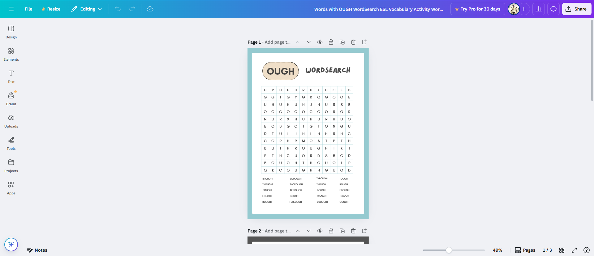 free word sleuth generator