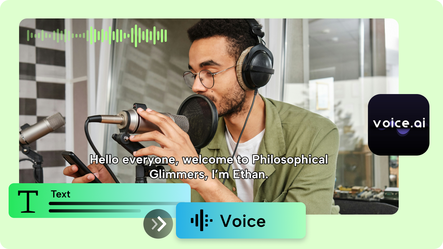 voice.ai textu do řeči