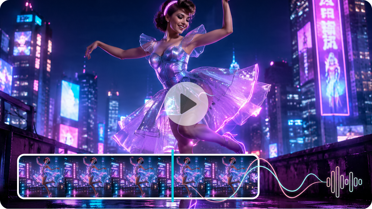 Create sway dance visuals from text and images