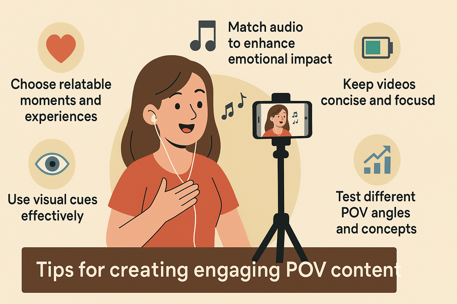 Tips for creating engaging POV content