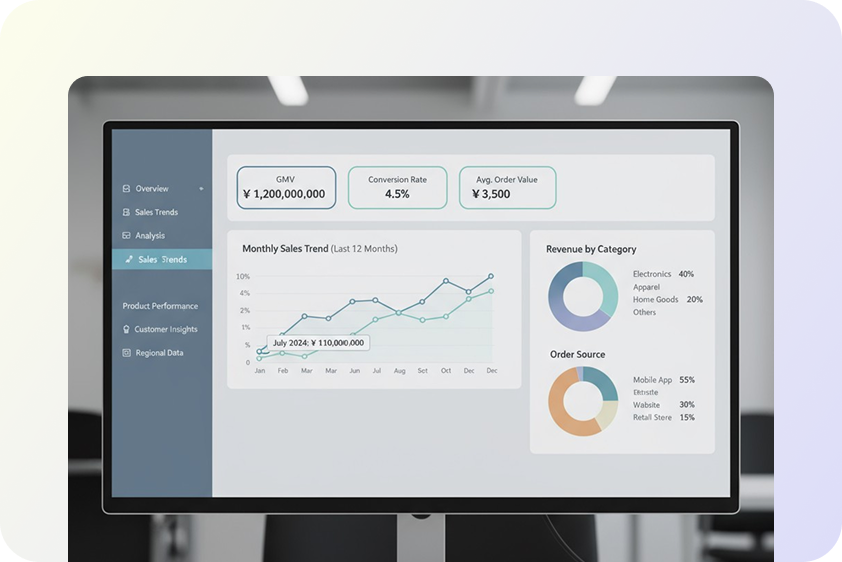 Dashboard sample creation